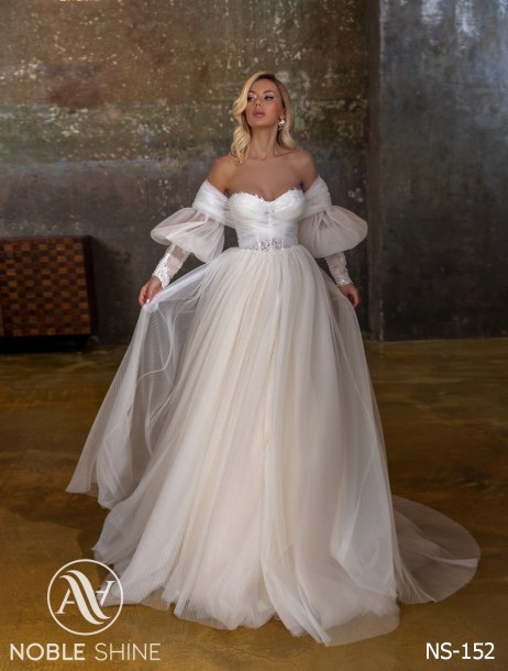 Dress NS-152 from the Felicity collection by Noble Shine