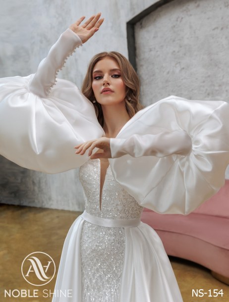 Dress NS-154 from the Felicity collection by Noble Shine