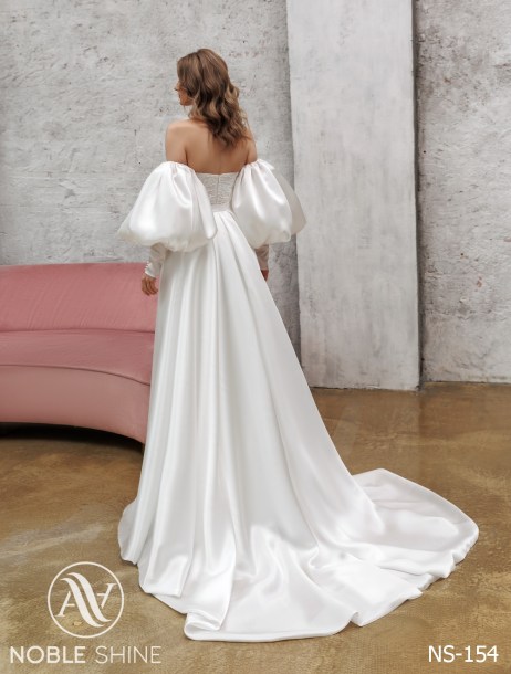 Dress NS-154 from the Felicity collection by Noble Shine