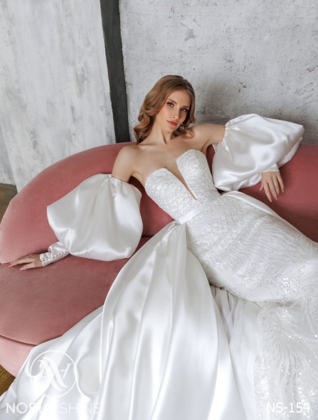 Dress NS-154 from the Felicity collection by Noble Shine