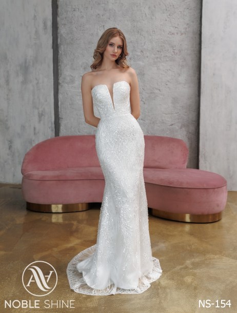 Dress NS-154 from the Felicity collection by Noble Shine