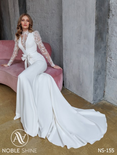 Dress NS-155 from the Felicity collection by Noble Shine