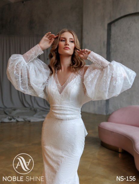 Dress NS-156 from the Felicity collection by Noble Shine