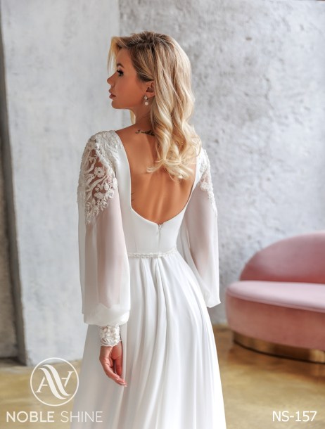 Dress NS-157 from the Felicity collection by Noble Shine