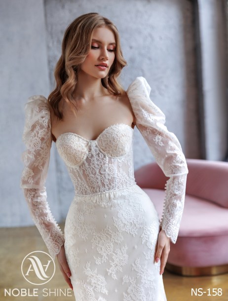 Dress NS-158 from the Felicity collection by Noble Shine