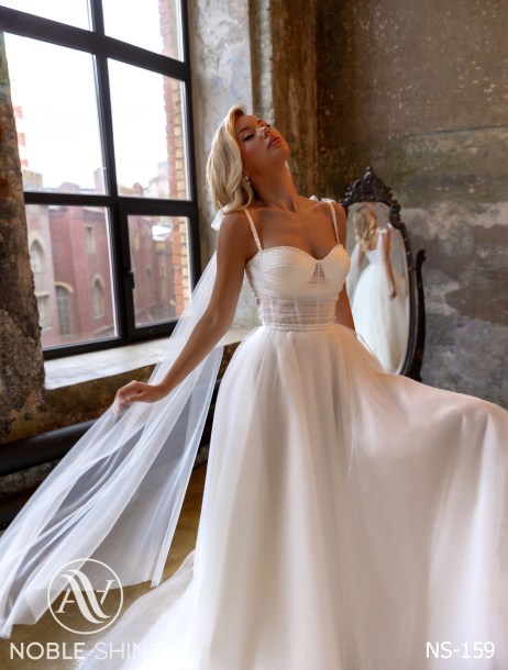 Dress NS-159 from the Felicity collection by Noble Shine