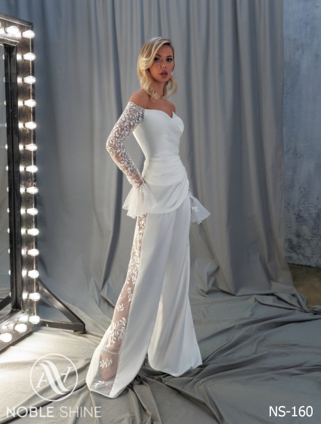 Dress NS-160 from the Felicity collection by Noble Shine
