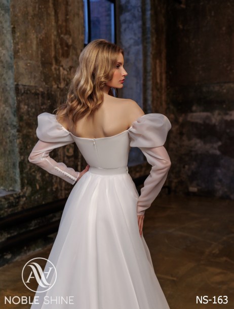 Dress NS-163 from the Felicity collection by Noble Shine