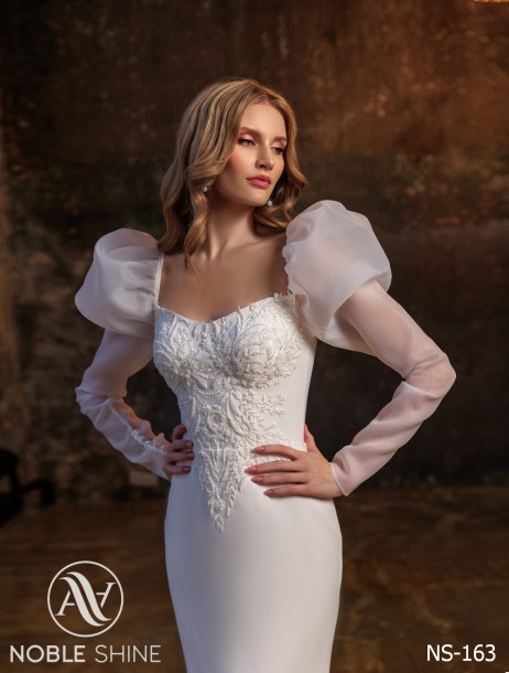 Dress NS-163 from the Felicity collection by Noble Shine
