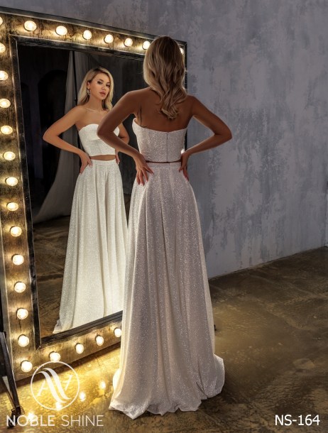 Dress NS-164 from the Felicity collection by Noble Shine