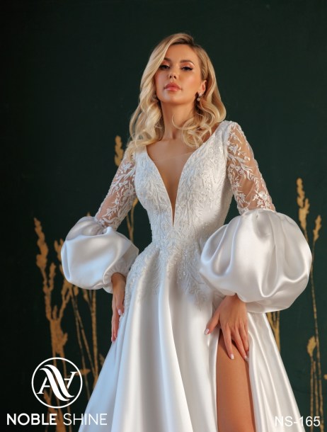 Dress NS-165 from the Felicity collection by Noble Shine