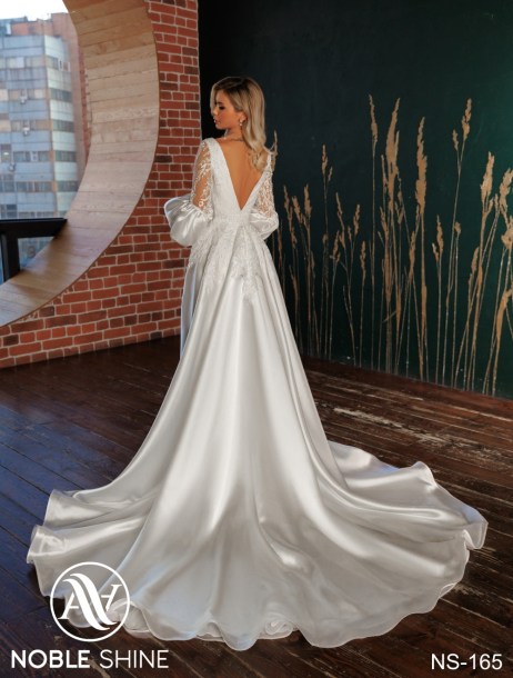 Dress NS-165 from the Felicity collection by Noble Shine