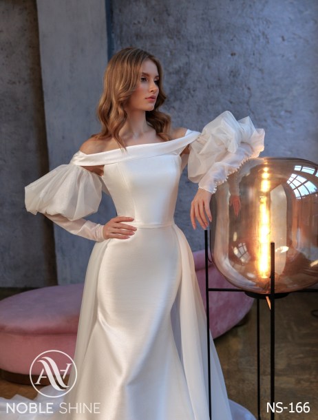 Dress NS-166 from the Felicity collection by Noble Shine