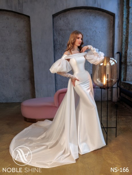 Dress NS-166 from the Felicity collection by Noble Shine