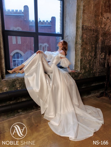 Dress NS-166 from the Felicity collection by Noble Shine