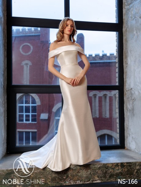 Dress NS-166 from the Felicity collection by Noble Shine