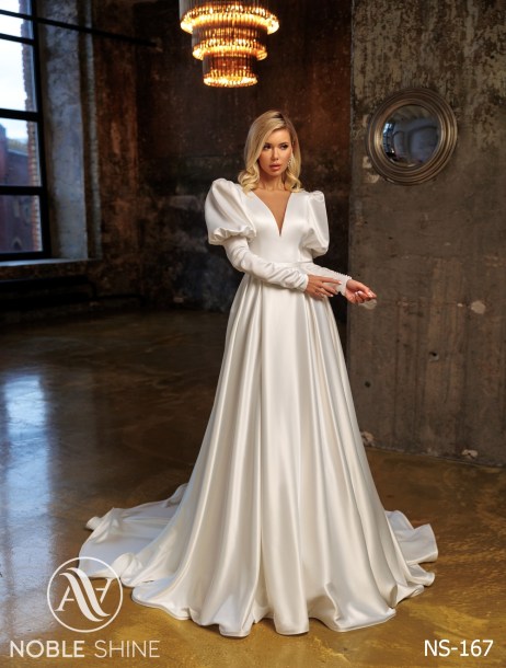 Dress NS-167 from the Felicity collection by Noble Shine