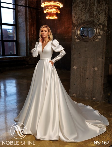 Dress NS-167 from the Felicity collection by Noble Shine
