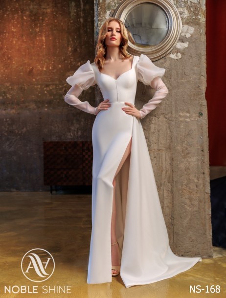 Dress NS-168 from the Felicity collection by Noble Shine