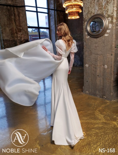 Dress NS-168 from the Felicity collection by Noble Shine