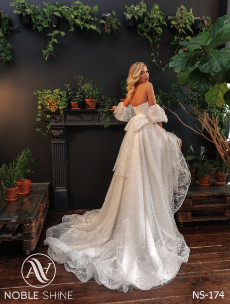 Dress NS-174 from the Felicity collection by Noble Shine