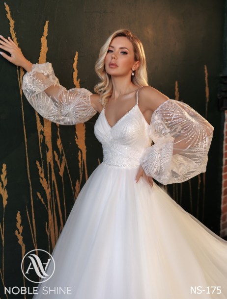Dress NS-175 from the Felicity collection by Noble Shine