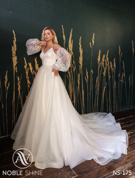 Dress NS-175 from the Felicity collection by Noble Shine
