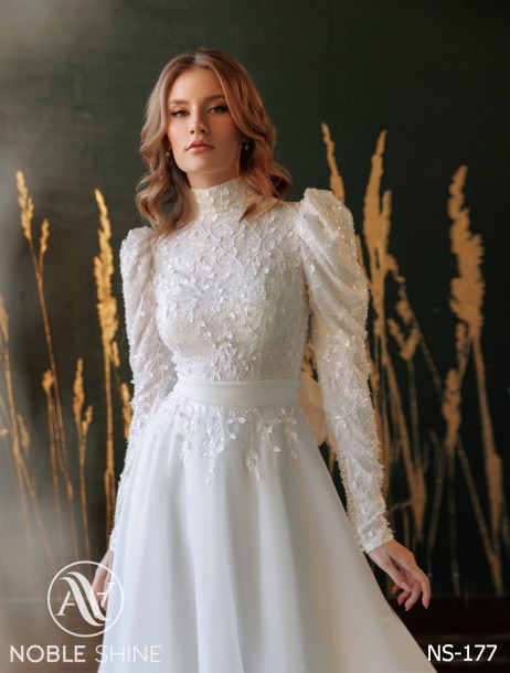 Dress NS-177 from the Felicity collection by Noble Shine