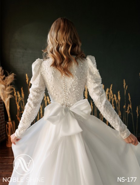 Dress NS-177 from the Felicity collection by Noble Shine