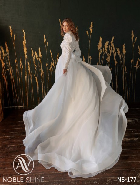 Dress NS-177 from the Felicity collection by Noble Shine