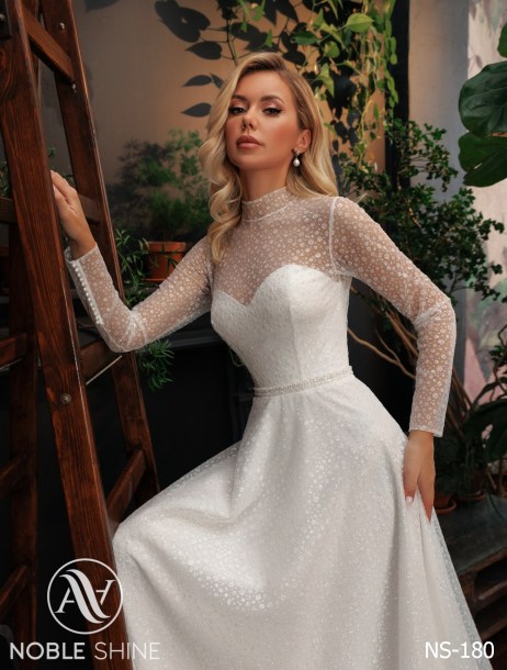 Dress NS-180 from the Felicity collection by Noble Shine