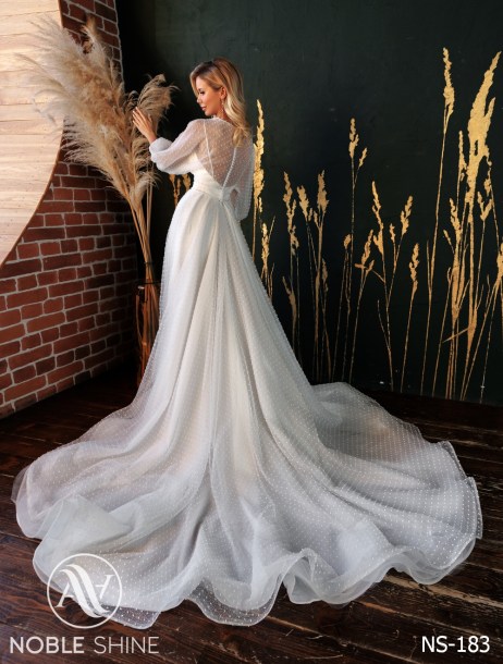 Dress NS-183 from the Felicity collection by Noble Shine
