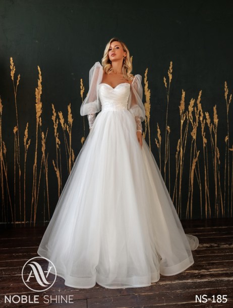 Dress NS-185 from the Felicity collection by Noble Shine