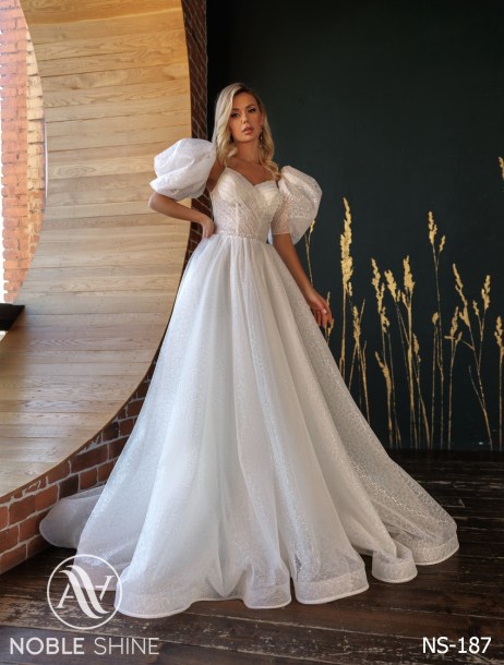 Dress NS-187 from the Felicity collection by Noble Shine