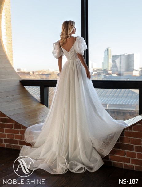 Dress NS-187 from the Felicity collection by Noble Shine