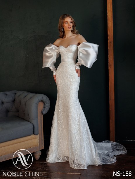 Dress NS-188 from the Felicity collection by Noble Shine