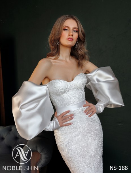 Dress NS-188 from the Felicity collection by Noble Shine
