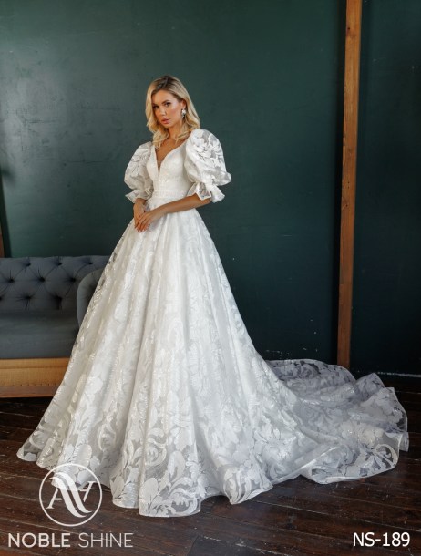 Dress NS-189 from the Felicity collection by Noble Shine