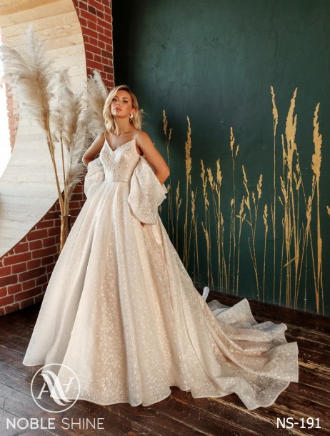 Dress NS-191 from the Felicity collection by Noble Shine
