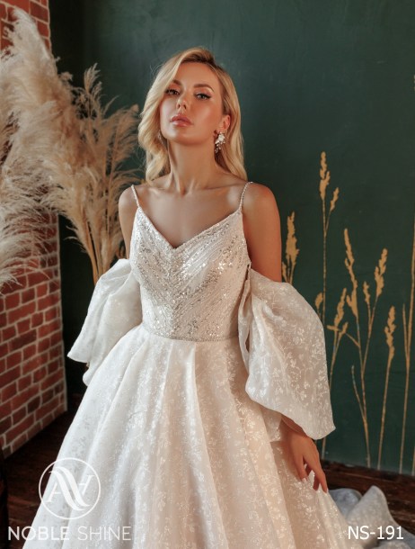 Dress NS-191 from the Felicity collection by Noble Shine
