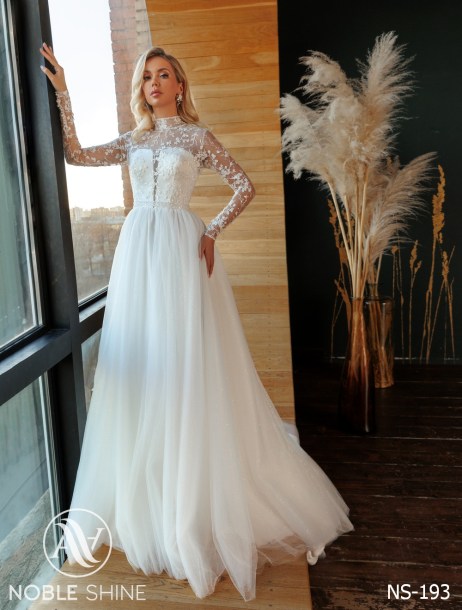 Dress NS-193 from the Felicity collection by Noble Shine
