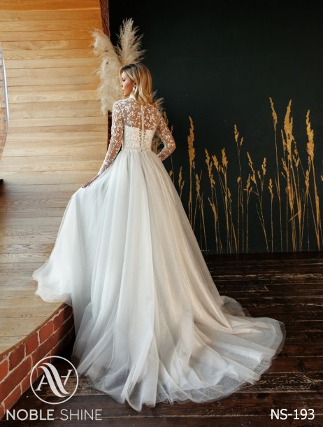 Dress NS-193 from the Felicity collection by Noble Shine