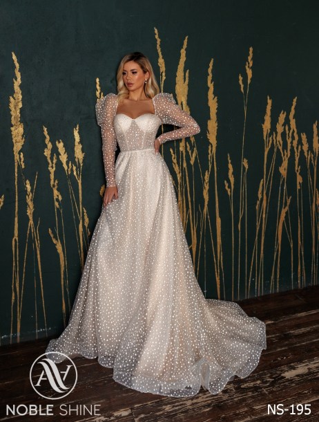 Dress NS-195 from the Felicity collection by Noble Shine