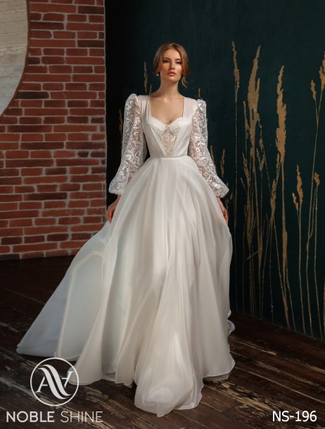Dress NS-196 from the Felicity collection by Noble Shine