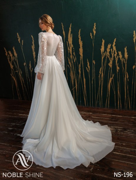 Dress NS-196 from the Felicity collection by Noble Shine