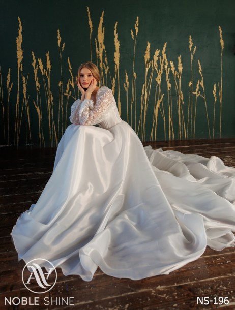 Dress NS-196 from the Felicity collection by Noble Shine