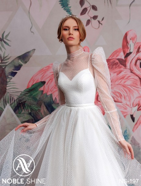 Dress NS-197 from the Felicity collection by Noble Shine