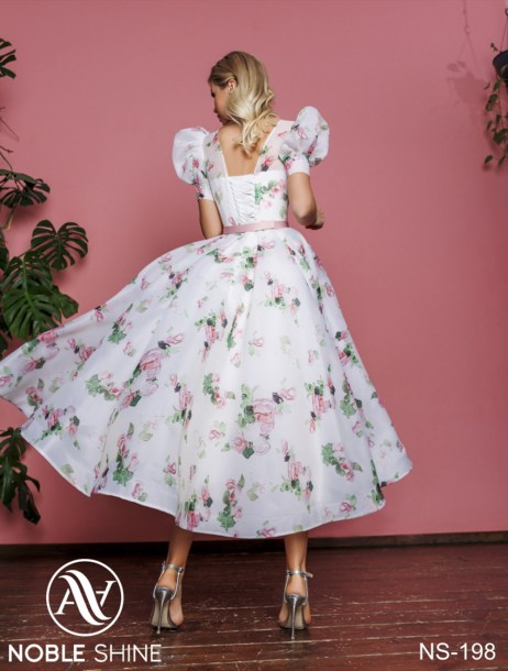 Dress NS-198 from the Felicity collection by Noble Shine