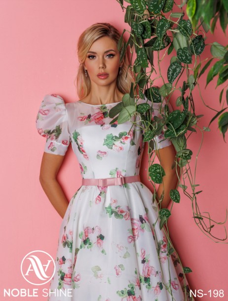 Dress NS-198 from the Felicity collection by Noble Shine