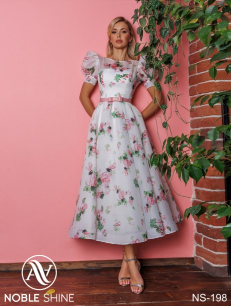 Dress NS-198 from the Felicity collection by Noble Shine